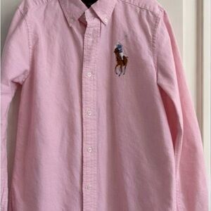 Ralph Lauren Pink Shirt with Logo